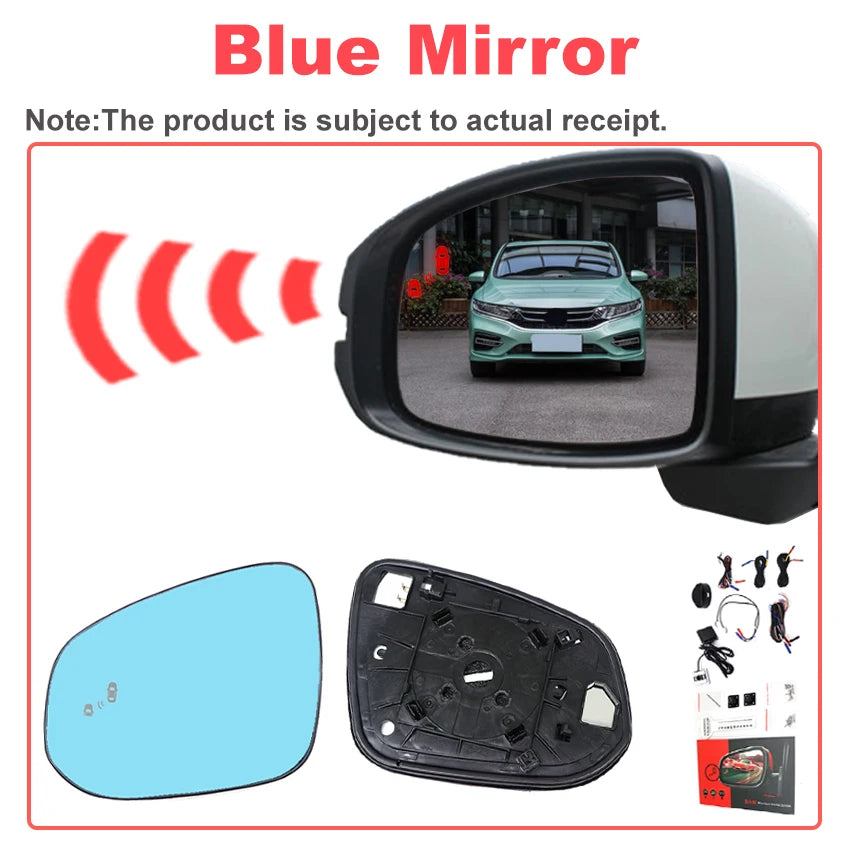 Car Alarm Mirror Blind Spot Monitoring System BSD BSA BSM Driving Change Lane Aided For Honda Jade 2017 to 2022 Smart Car System