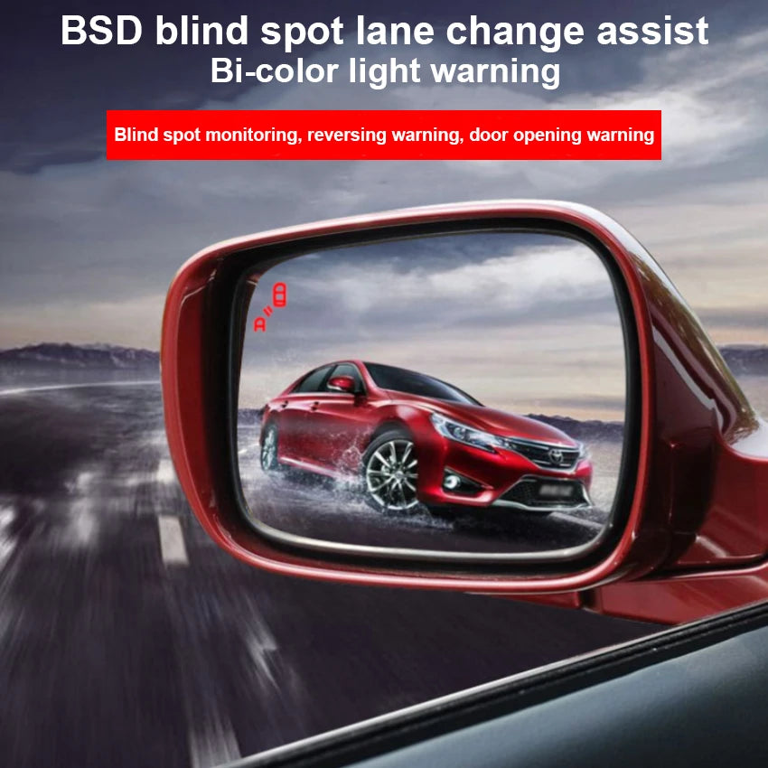 Car Blind Spot Monitoring For Jaguar XE 2015 to 2020 BSD BSM Radar Detection System Microwave Sensor Assistant Driving Security