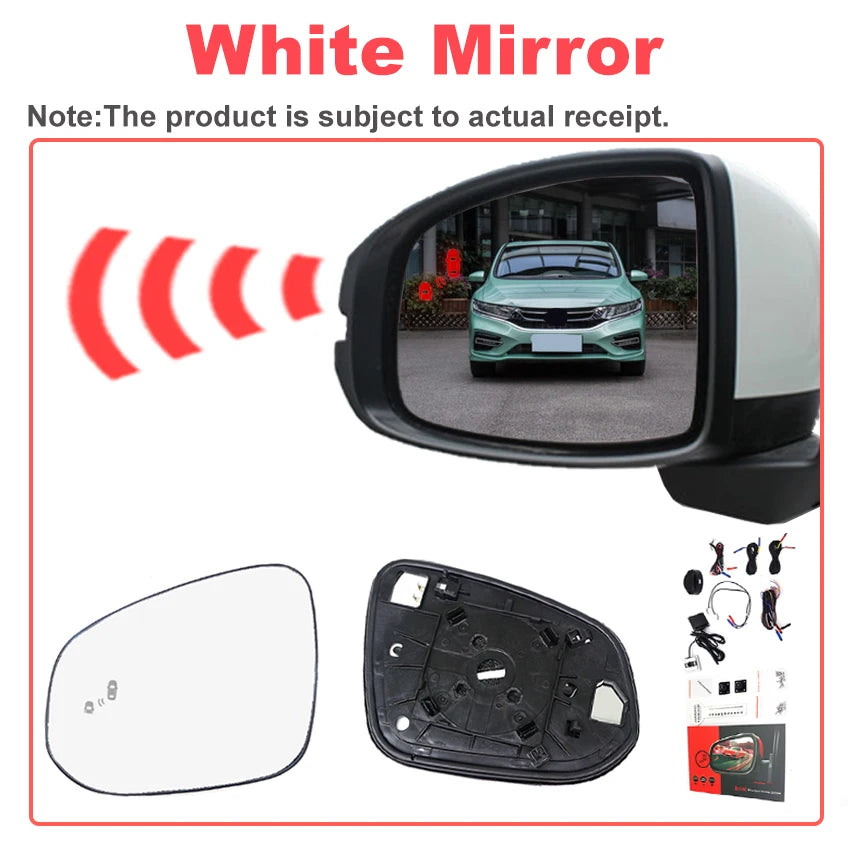 Car Alarm Mirror Blind Spot Monitoring System BSD BSA BSM Driving Change Lane Aided For Honda Jade 2017 to 2022 Smart Car System