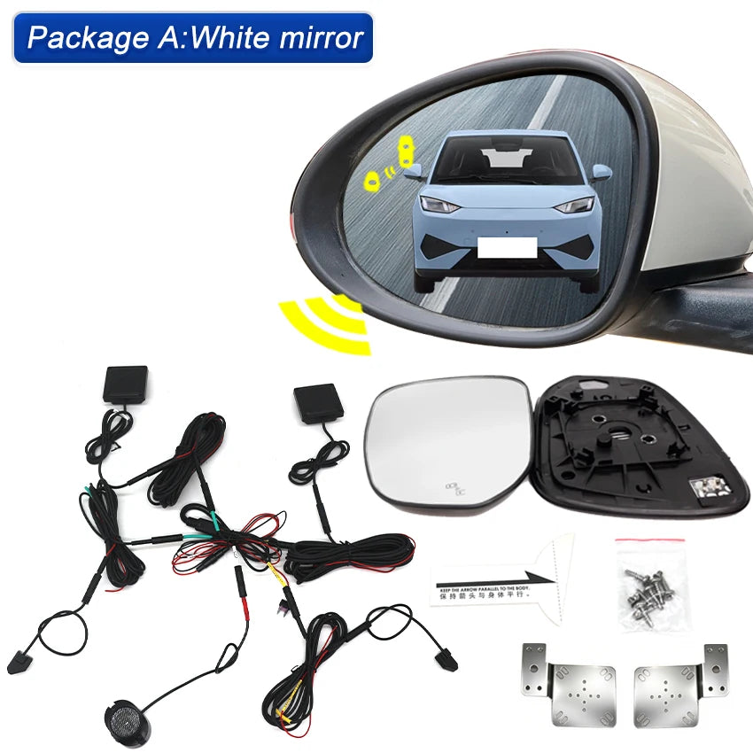 Car Blind Spot Monitoring For BYD Dolphin Mini 2021-2025 BSD Radar Detection System Microwave Sensor Assistant Driving Security