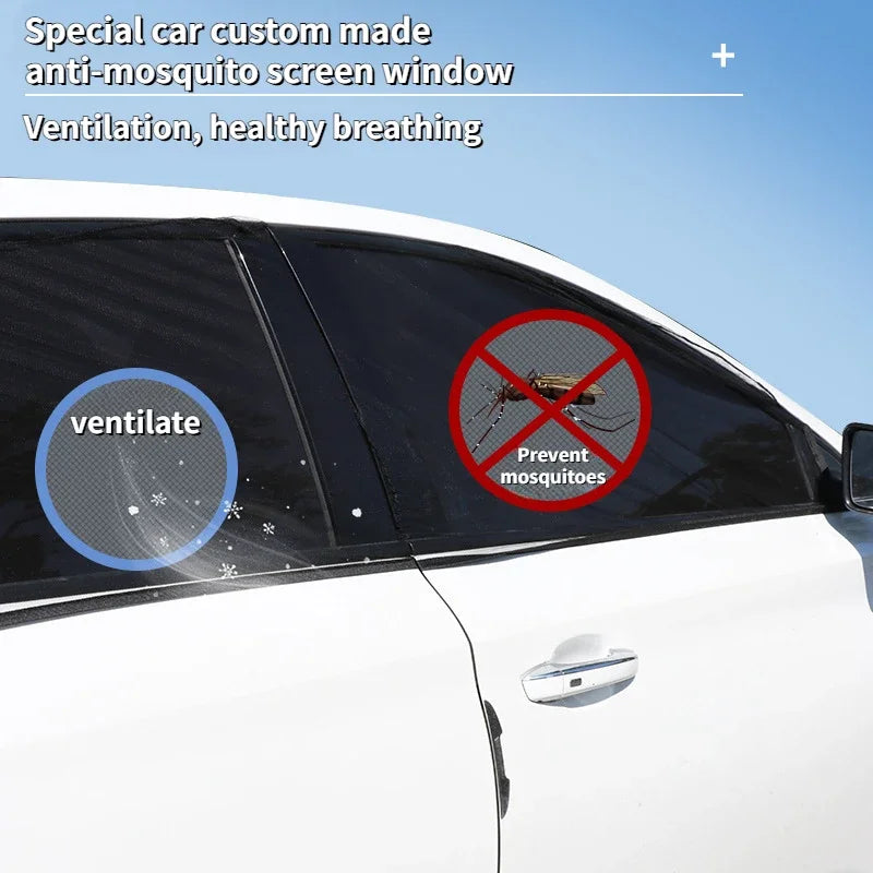 2/4pc NEW Mesh Sun Visor Protection Window Films Car Sun Shade Styling Accessories  Auto UV Protect Curtain Side Window Sunshade
