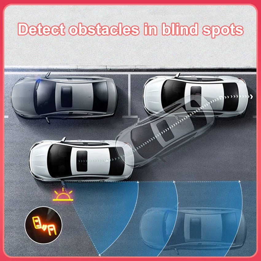 Car Alarm Mirror Blind Spot Monitoring System BSD BSA BSM Driving Change Lane Aided For Honda Jade 2017 to 2022 Smart Car System